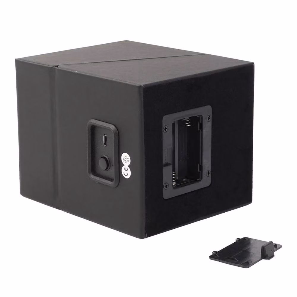 Nordara Automatic Watch Winder Rotating Storage Box in Black – 5