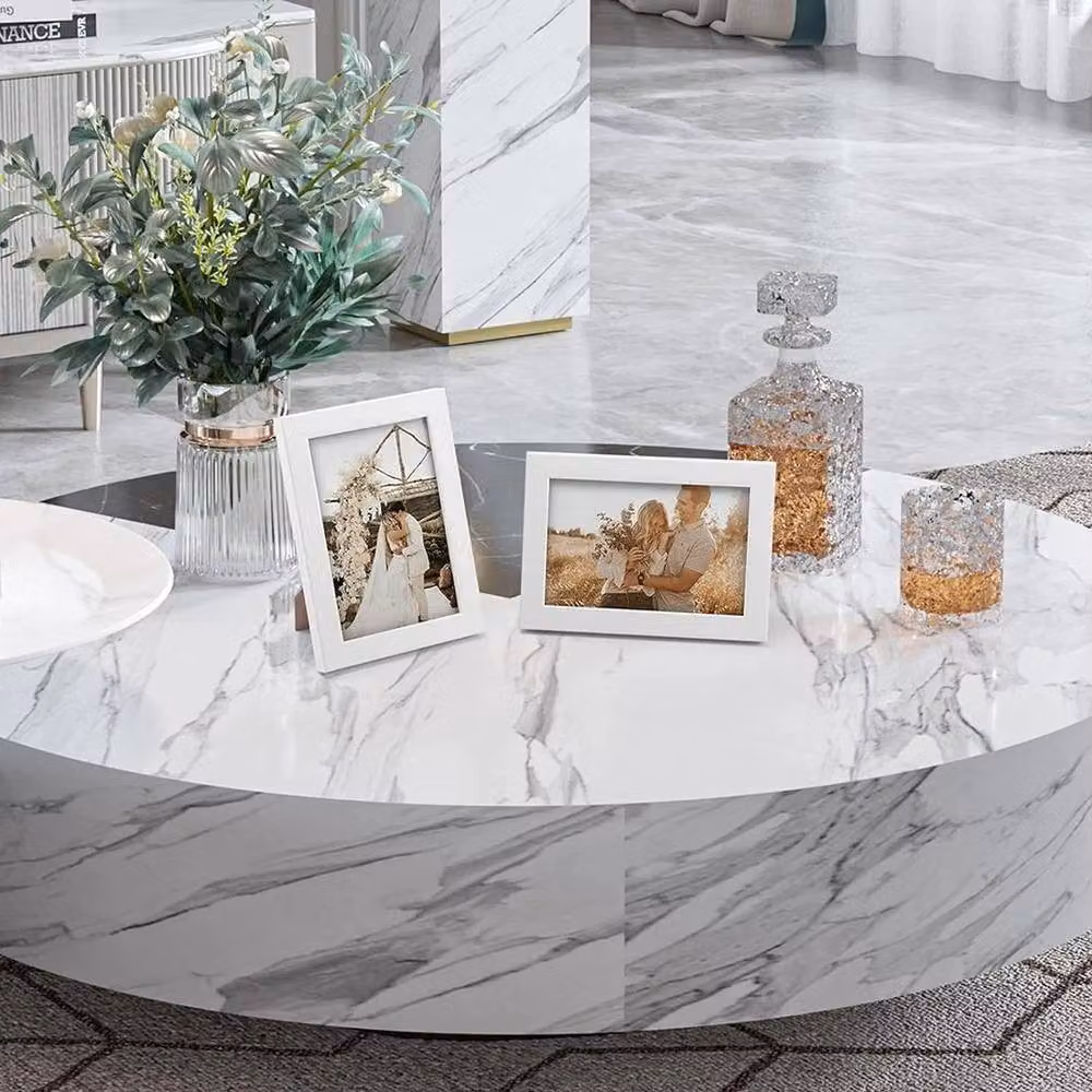FLAVORA 10 Pack Multi White Rectangular Photo Frames for Tabletop – 2