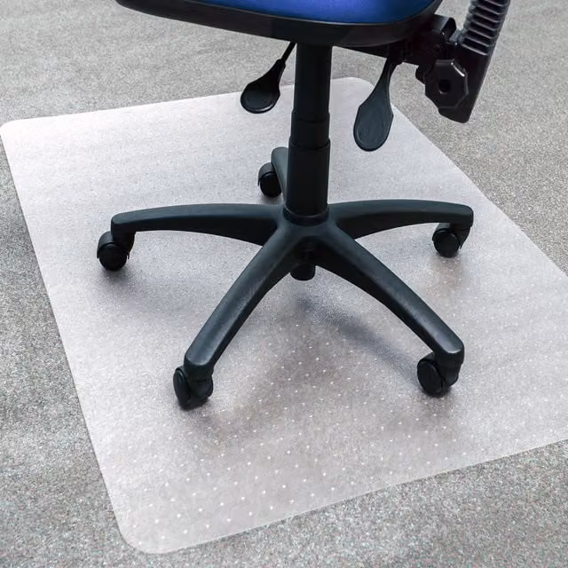 Floortex Ecotex BioPVC Clear Anti-Slip Chair Mat for Carpets, Width: 90 cm