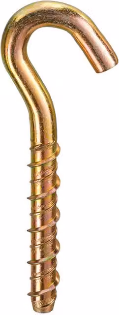 Thunderbolt Universal Masonry Hook Anchors, Gold, Box of 50