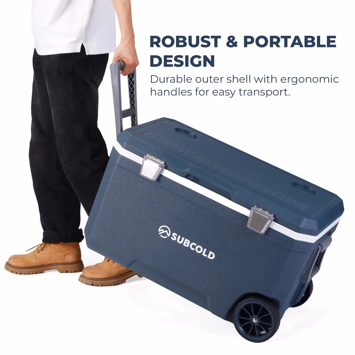 Subcold Mobi70 Insulated Cool Box in Blue and White – 7