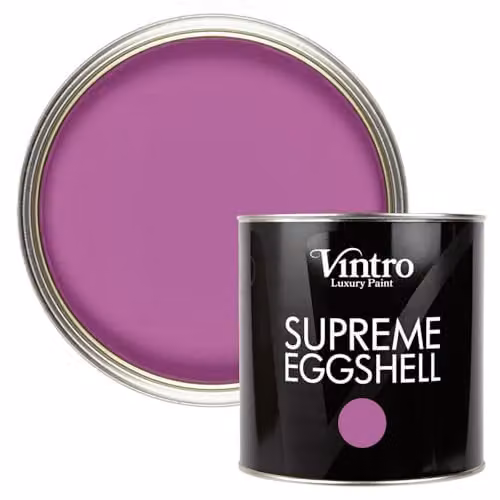 Vintro Orchid Purple and Pink Eggshell Paint for Walls, Wood and Trim, 2.5 l