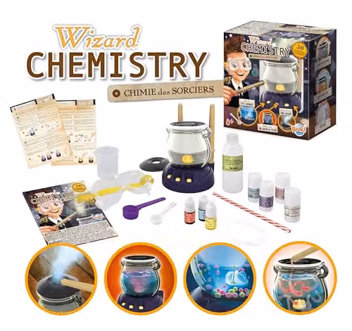Buki Wizard Chemistry Science Kit for Kids with 30 Experiments and STEM Learning Set – 2