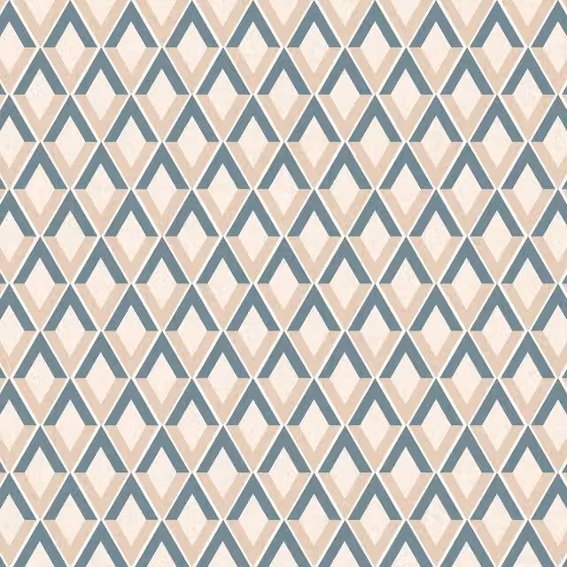I Love Wallpaper Abstract Geometric Chevron Wallpaper in Blue