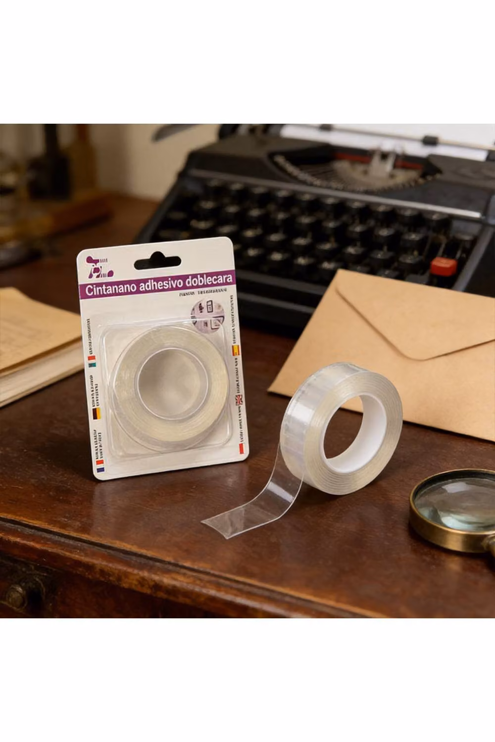 KDMD Reusable Waterproof Double Sided Mounting Tape Strip in Transparent – 2