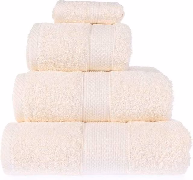 Homescapes Turkish Cotton Bath Sheet, 500 GSM, Beige