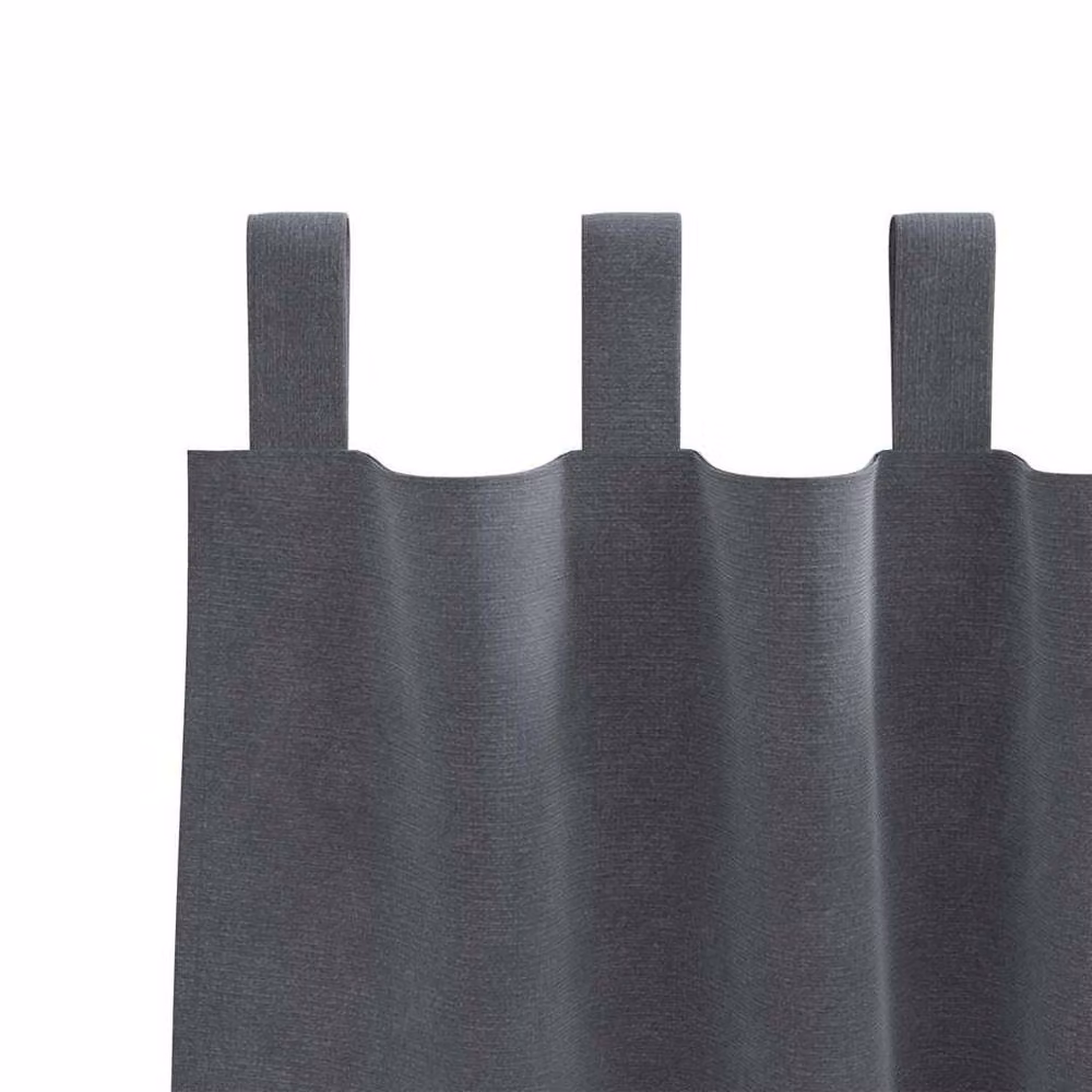 Berkfield Home Modern Blackout Curtains with Hanging Loops, 2 Pack, Grey – 4