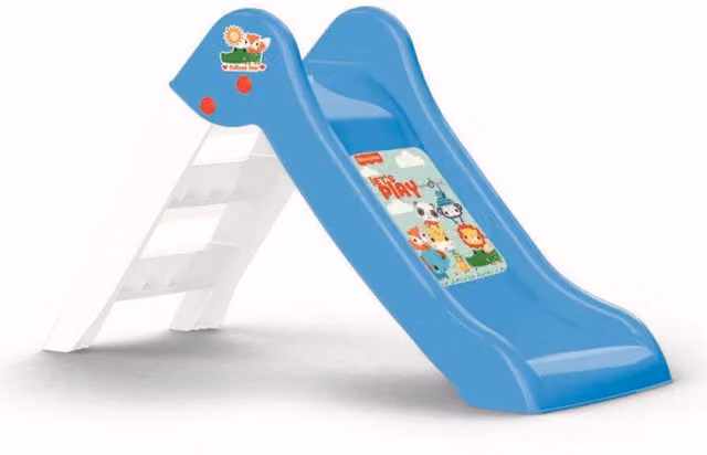 Fisher-Price Foldable Slide in Blue and White