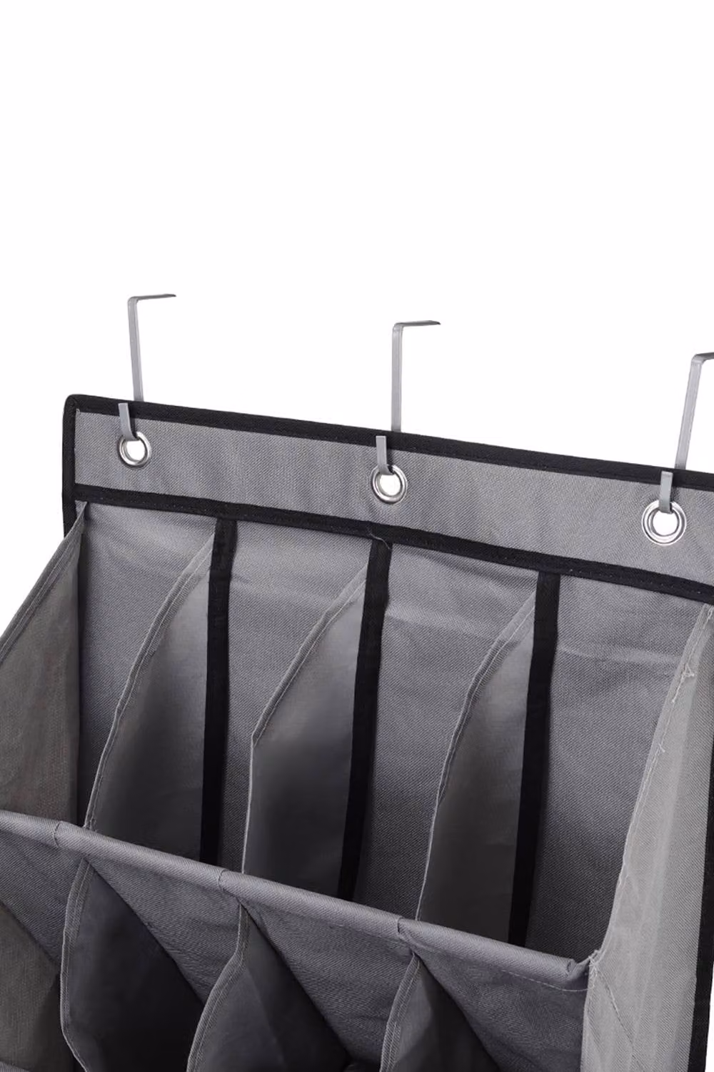 Garden Sanctuary Door Hanging Organizer for Shoes and Bags in Grey – 3