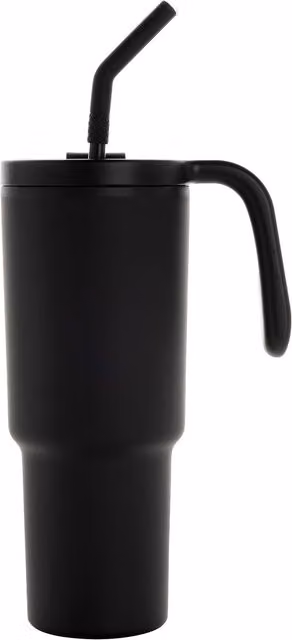 XD Design Graphic 360 Stainless Steel Tumbler, Black, 900ml