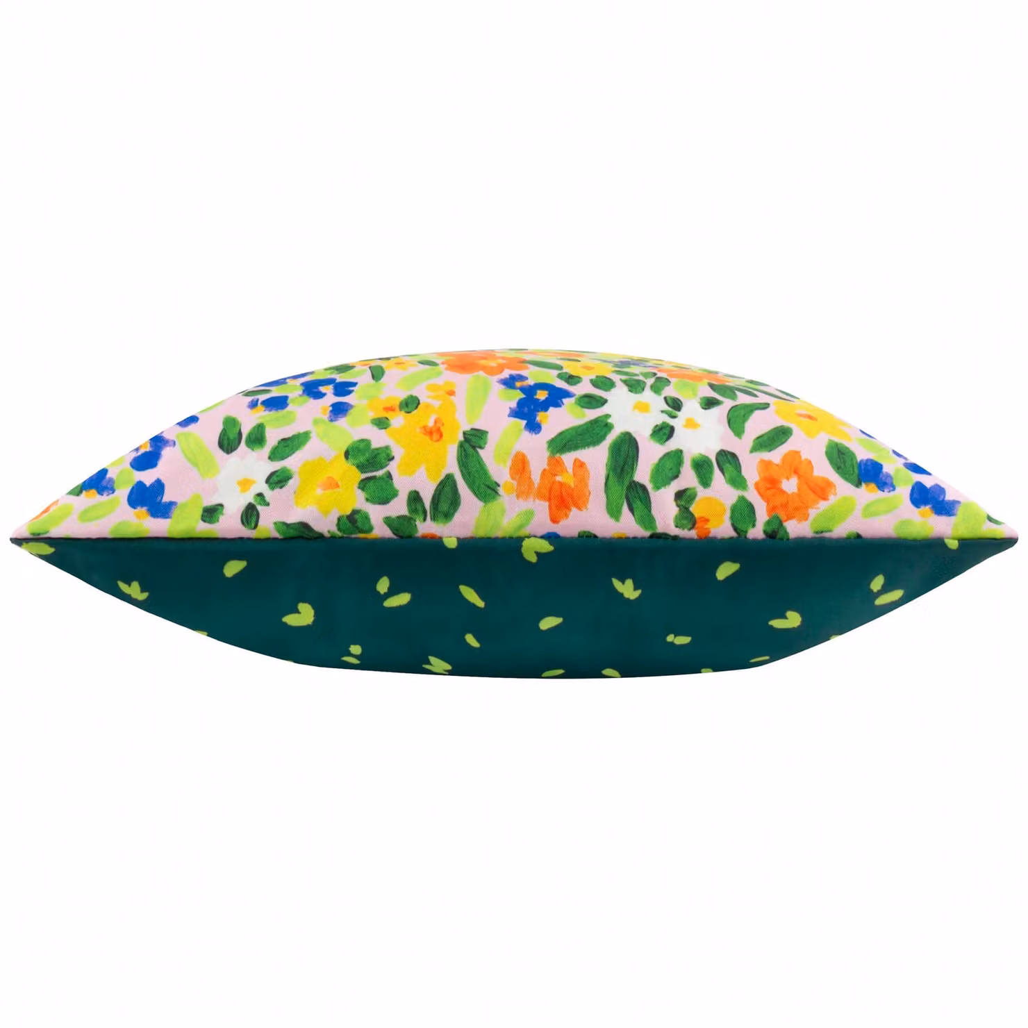 Riva Home Nature Confetti Floral Printed Square Outdoor Cushion, Multicolour, W/D/H: 45 x 45 x 45 cm – 3