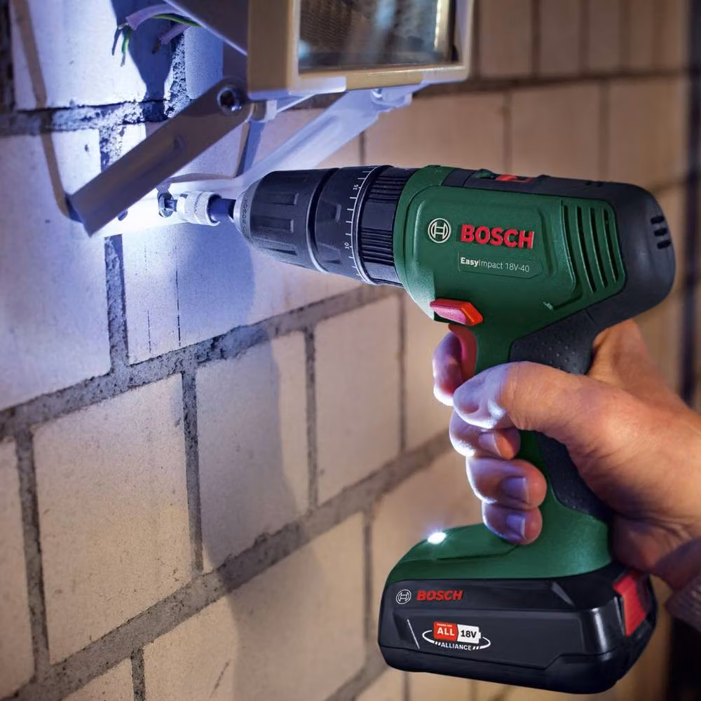 Bosch EasyImpact 18V-40 Cordless Impact Drill in Green – 4