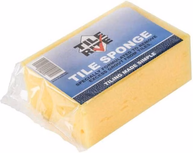Tile Rite DIY Grouting Sponge in Yellow