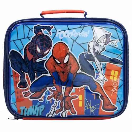 Spider-Man Insulated Lunch Bag and 400ml Aluminium Bottle Set in Multicolour – 2
