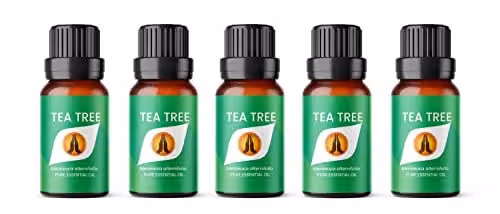 Aroma Energy Tea Tree Pure Essential Oil, Green, 5 x 10ml