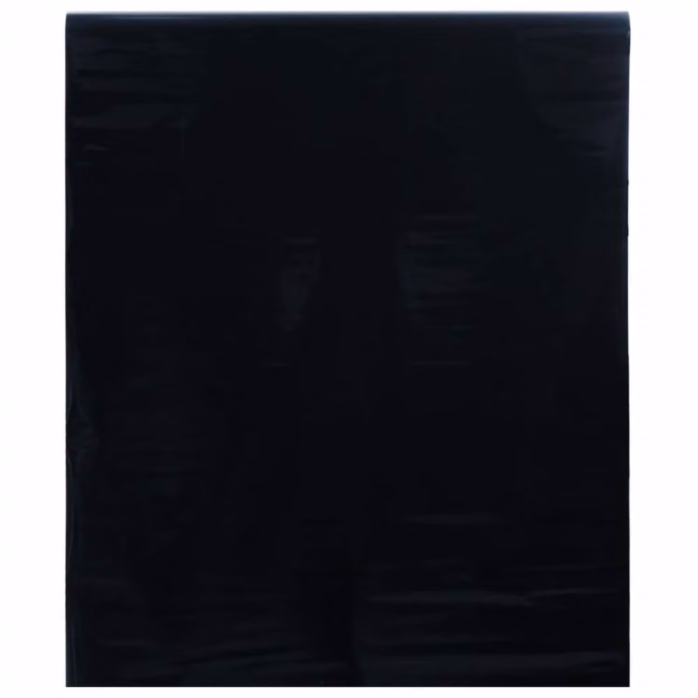 Berkfield Home Static Frosted Black Window Film, PVC, W: 45 cm x L: 500 cm – 1