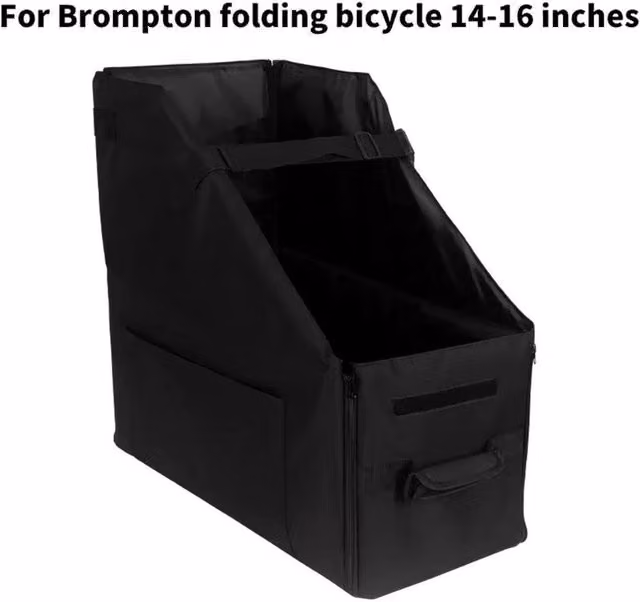 SPETLEK Collapsible Bike Storage and Transport Bag in Black