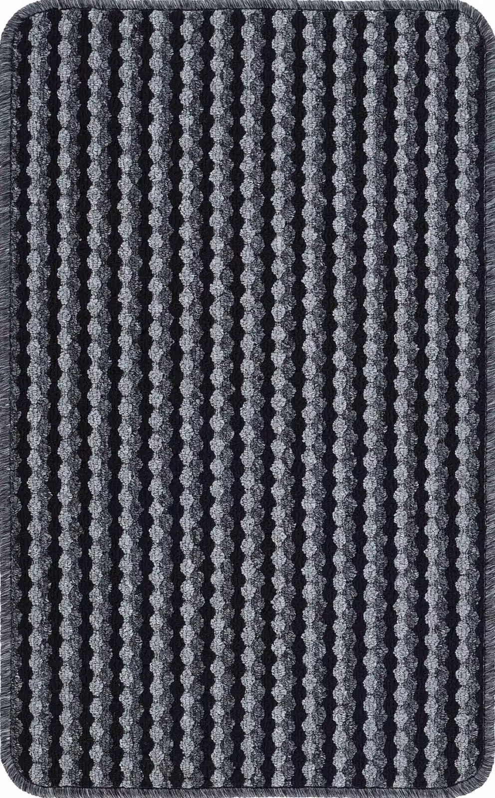 Desire Rugs Eden Non-Slip Washable Indoor Doormat, Anthracite Grey, W: 40 cm, D: 60 cm – 5