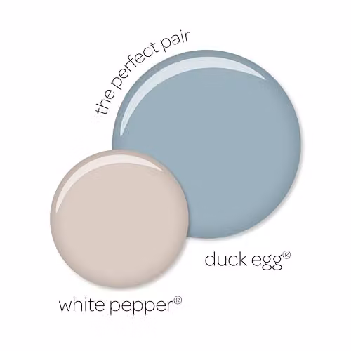 Crown Walls & Ceilings Duck Egg Matt Paint Tester Pot, 40ml – 5