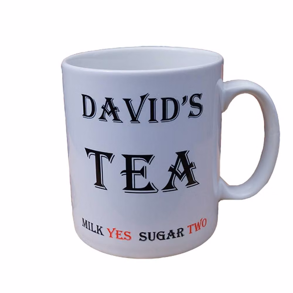 Uniqueful Personalised How Do You Like Your Tea Mug, White Ceramic Birthday Gift for Friends – 2
