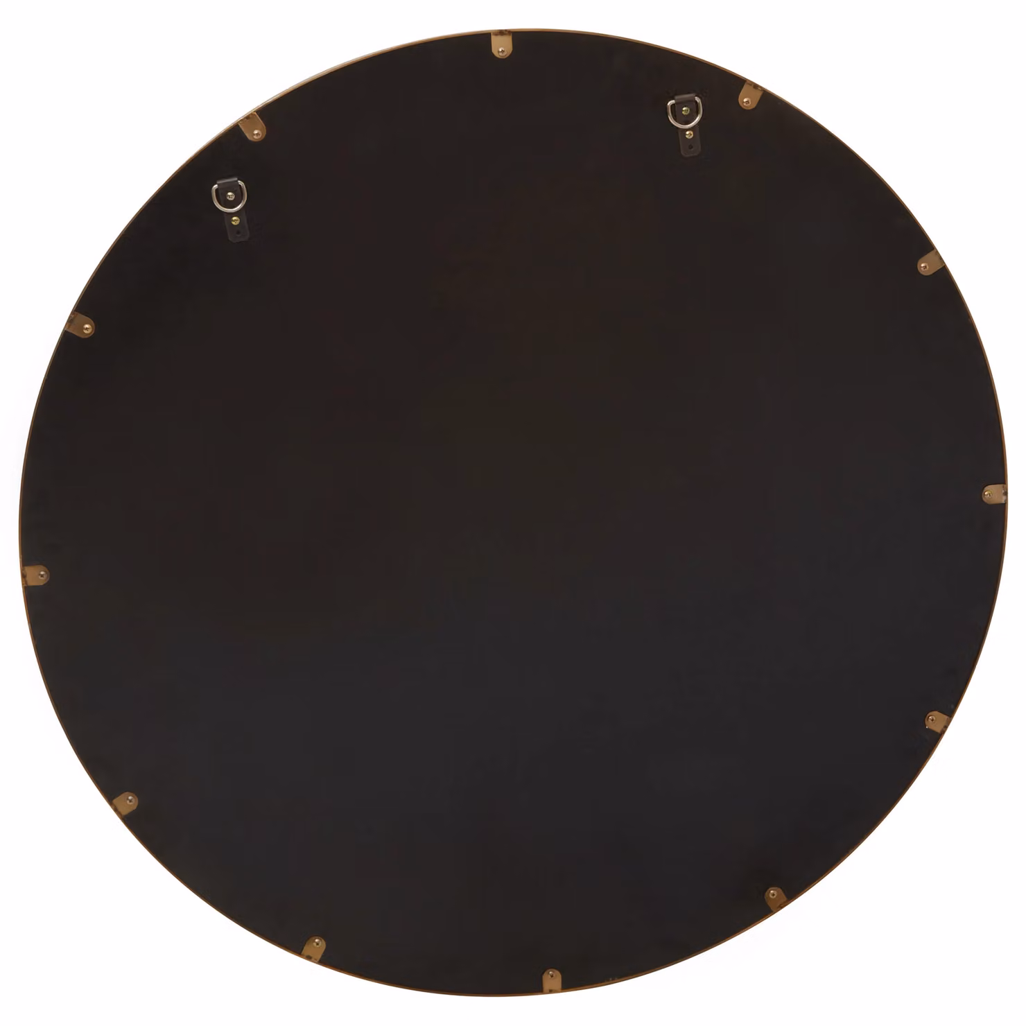 Orsina Grenoble Gold Round Wall Mirror – 2