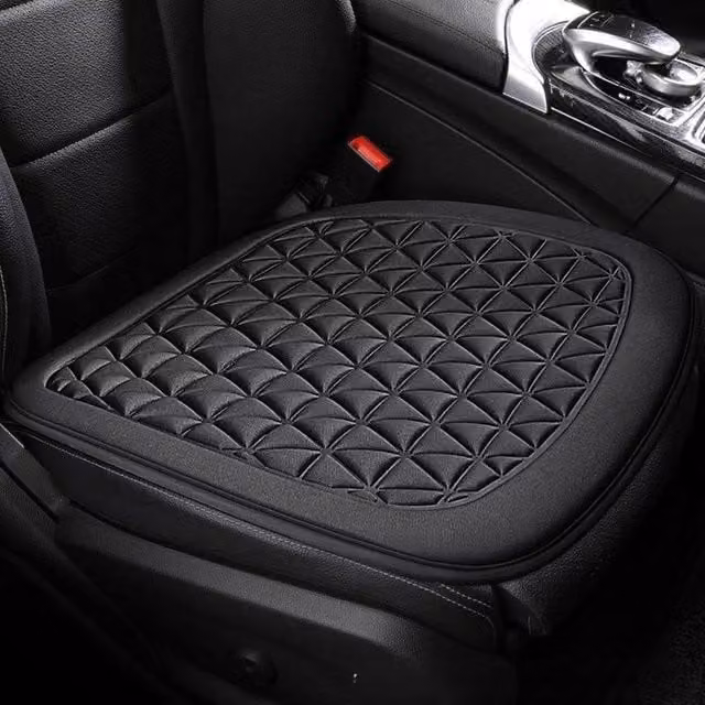 NESTLUNE Non-Slip Memory Foam Car Seat Cushion, Black, W: 100 cm x L: 190 cm