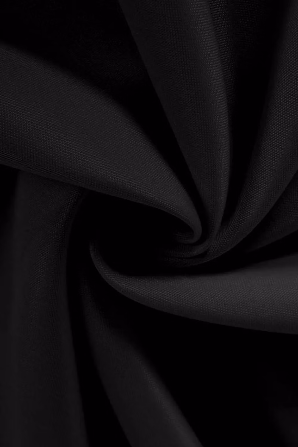 Neel Blue Rectangular Polyester and Linen Tablecloth in Black, W: 177 cm, L: 274 cm – 3