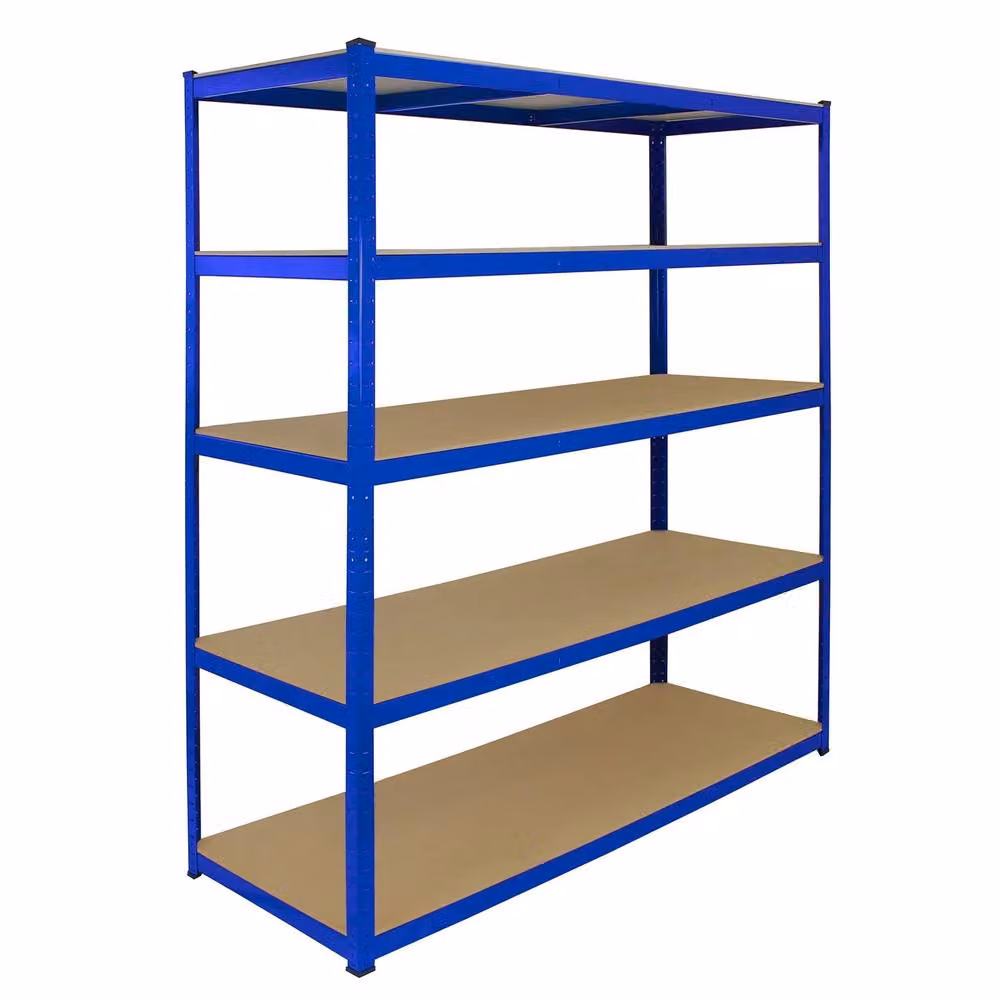 Monstershop T-Rax Extra Wide Storage Shelves, Blue, W/D/H: 160 x 60 x 180 cm – 2