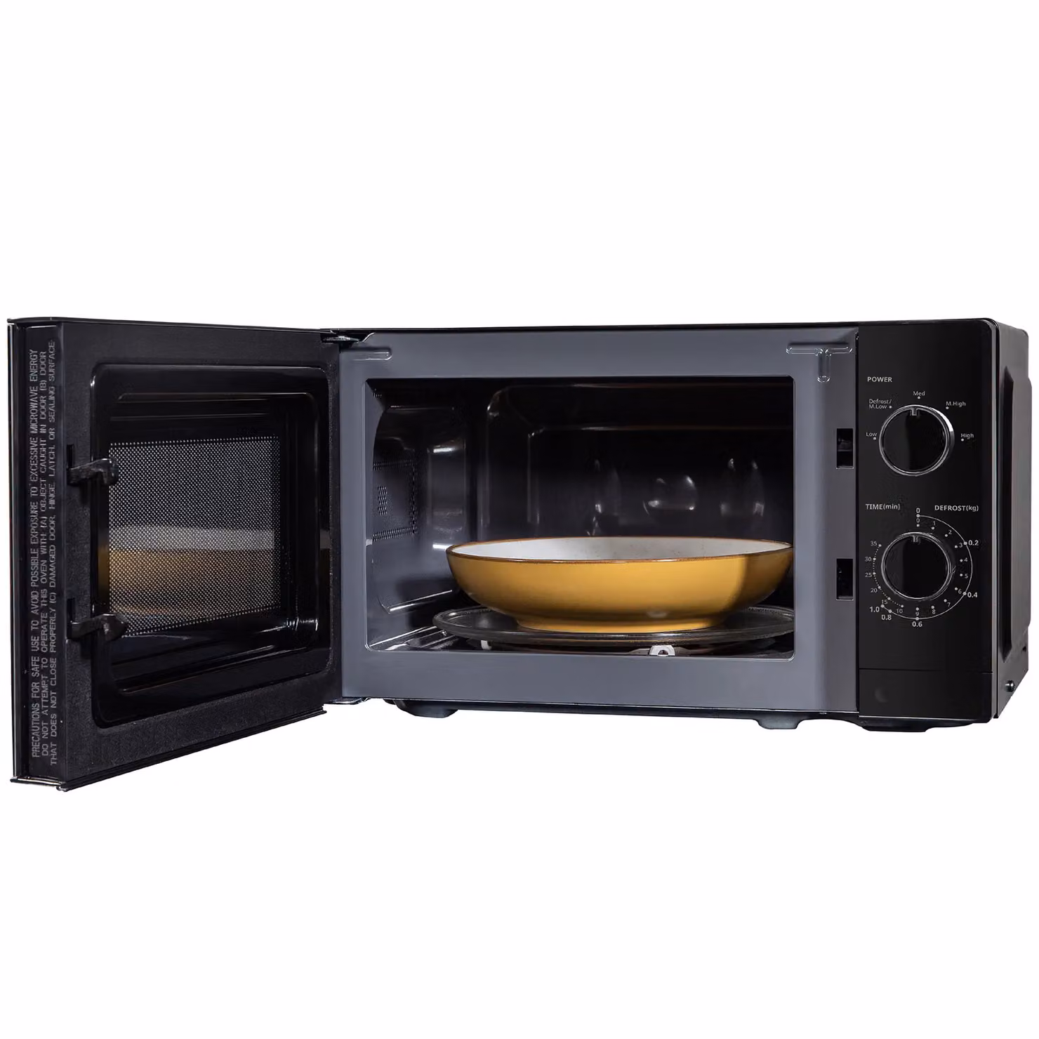 Russell Hobbs RHM2027 Manual Solo Microwave, 20 Litres, 800W, Black – 8