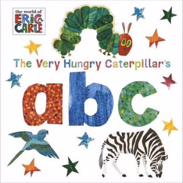 Eric Carle The Very Hungry Caterpillar's ABC Multicolour Paperback Book