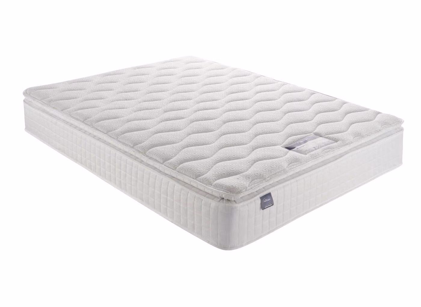 Silentnight Portrush 800 Pocket Memory Pillowtop Mattress in White