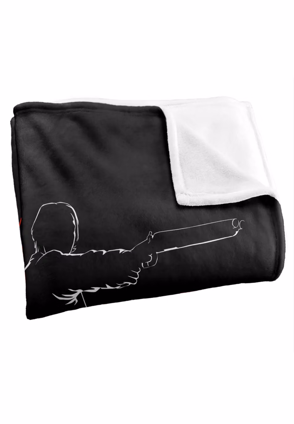Warner Brothers Supernatural Silhouettes Silky Touch Super Soft Throw Blanket, White, W x D: 152.4 x 127.0 cm – 3
