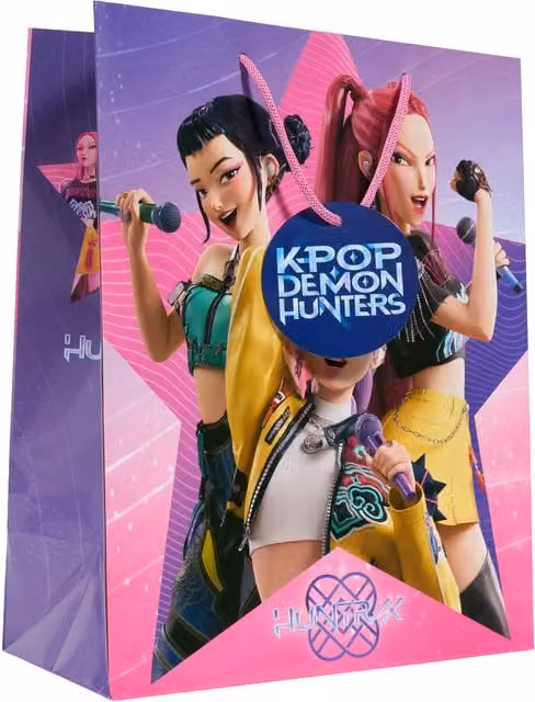 KPop Demon Hunters Medium Multicolour Paper Gift Bag