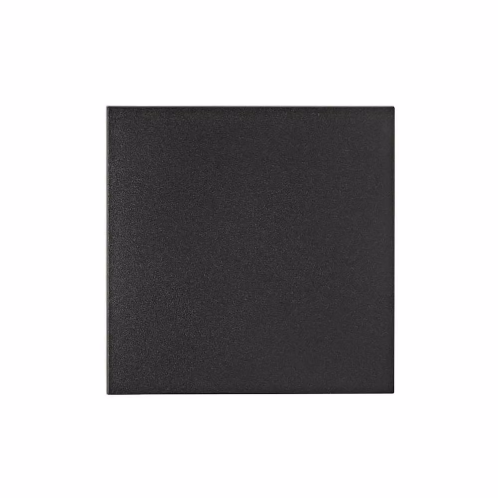 EONLION Black LED Outdoor Wall Light with Backlit Ring Design, IP65 Waterproof Rating – 2