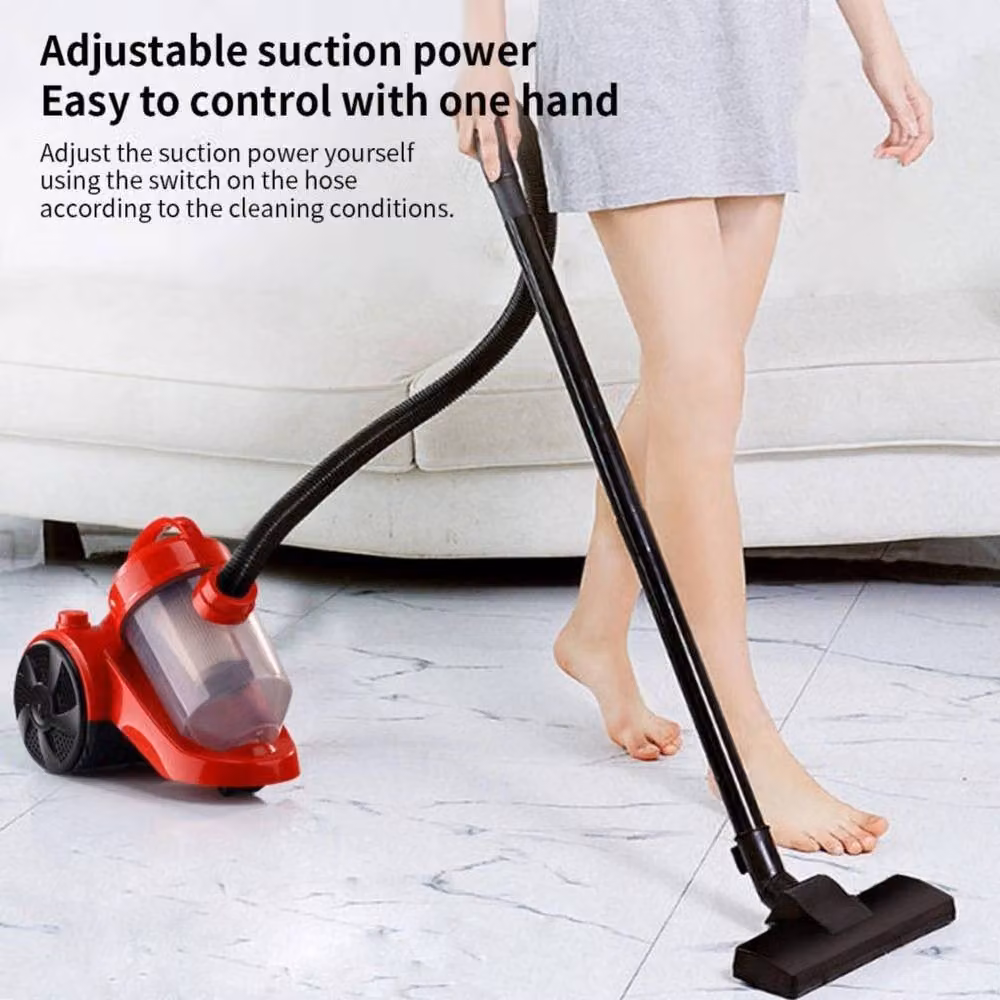 Kelvenix 1000W Multi-Function Bagless Vacuum and Dust Remover with HEPA Filter in Red – 6