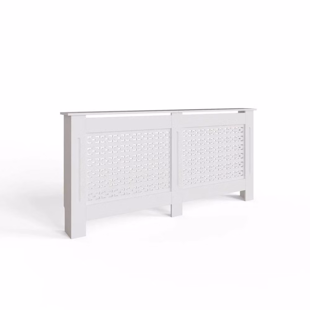 SPETLEK X-Large White MDF Radiator Cover – 2