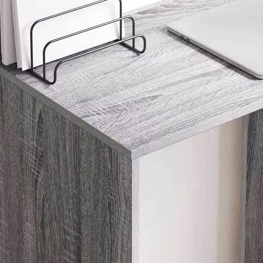 Berkfield Home Grey Sonoma Engineered Wood Compact Computer Desk – 4