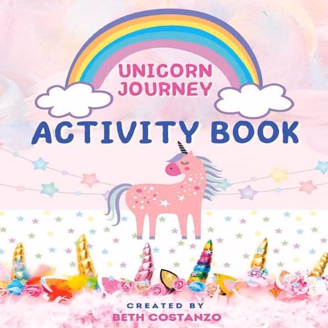Beth Costanzo Unicorn Journey Activity Book by Majestic Learning Publishers, Multicolour Paperback
