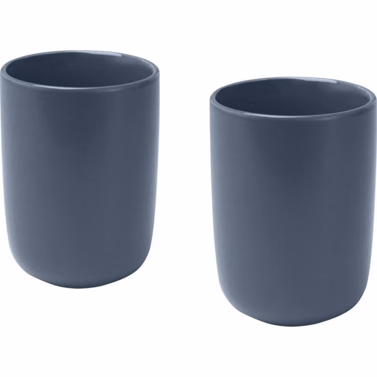 Seasons Blue Ceramic Espresso Cup, Pack of 2, 350 ml