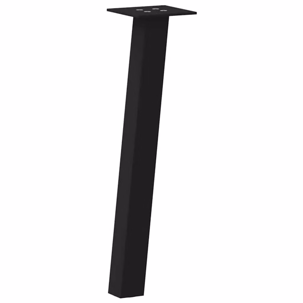 Berkfield Home Steel Coffee Table Legs, 4 Pieces, Black, Height: 30 cm – 2