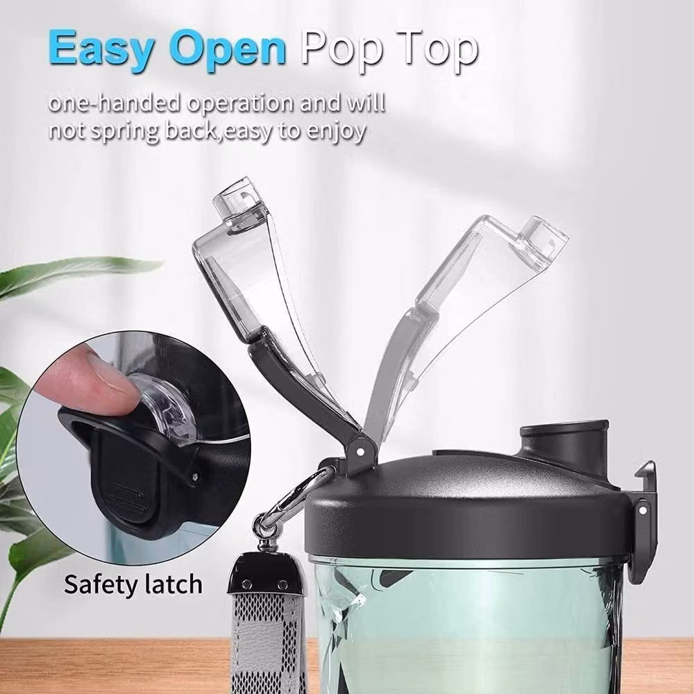 FLAVORA Black Portable Personal Blender, 600 ml – 3