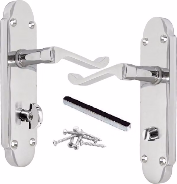Betley Butterfly Silver Plate Door Handles