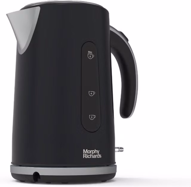 Morphy Richards Motive Jug Kettle in Black with 1.7 l Capacity