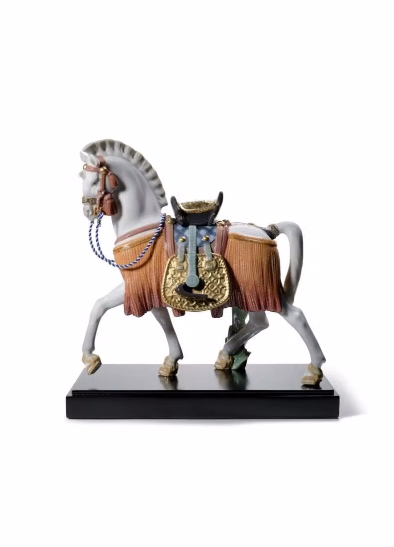 Lladró The White Horse of Hope Limited Edition White Porcelain Sculpture