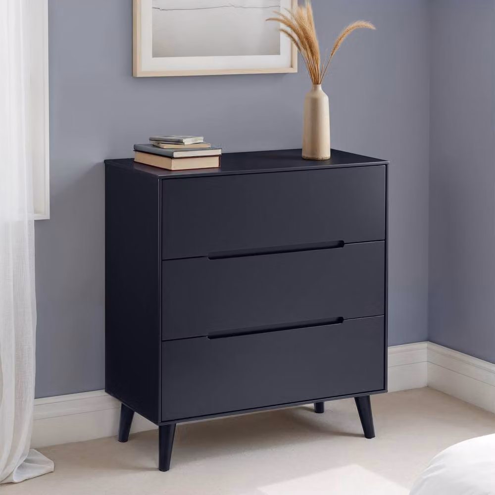 Cheshire Premium Elara 3 Drawer Chest in Anthracite Grey – 3