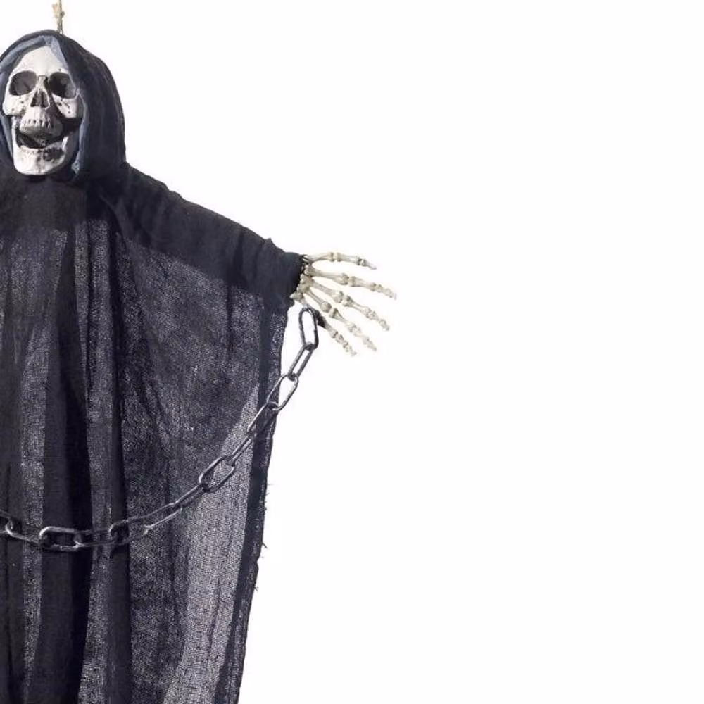 Smiffys Grim Reaper Hanging Decoration in Black – 2