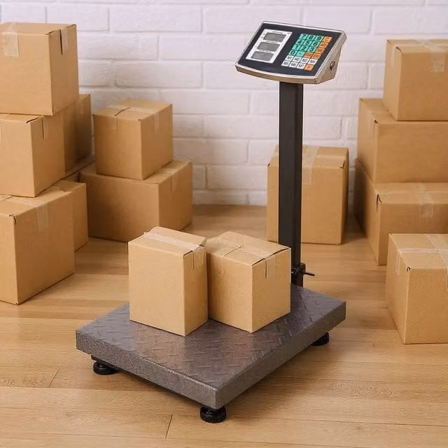EONLION Industrial Weighing Scales, Black, 100 kg Capacity