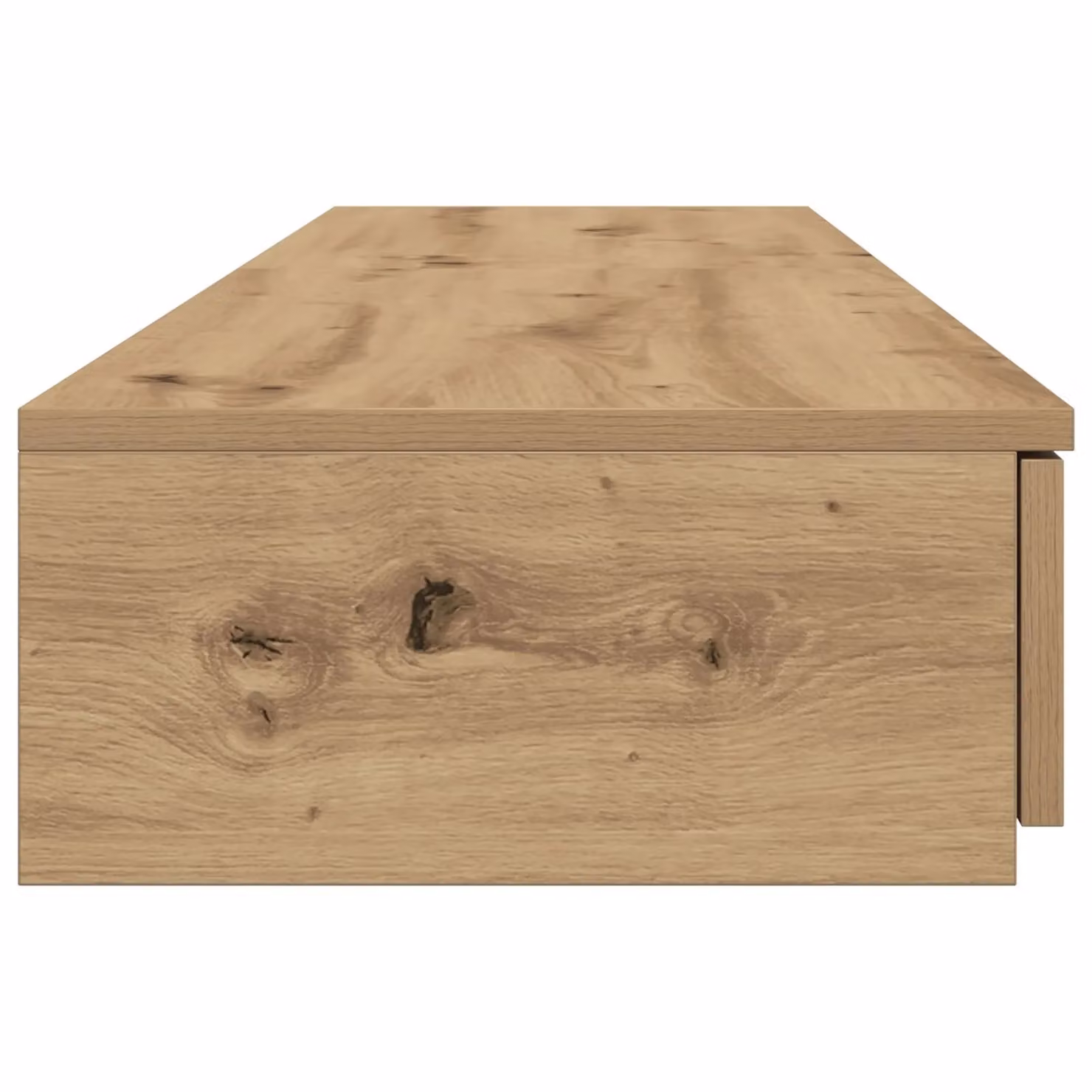 Berkfield Home Artisan Oak Bedside Table in Brown, W/D/H: 160 x 36.5 x 16.5 cm – 1
