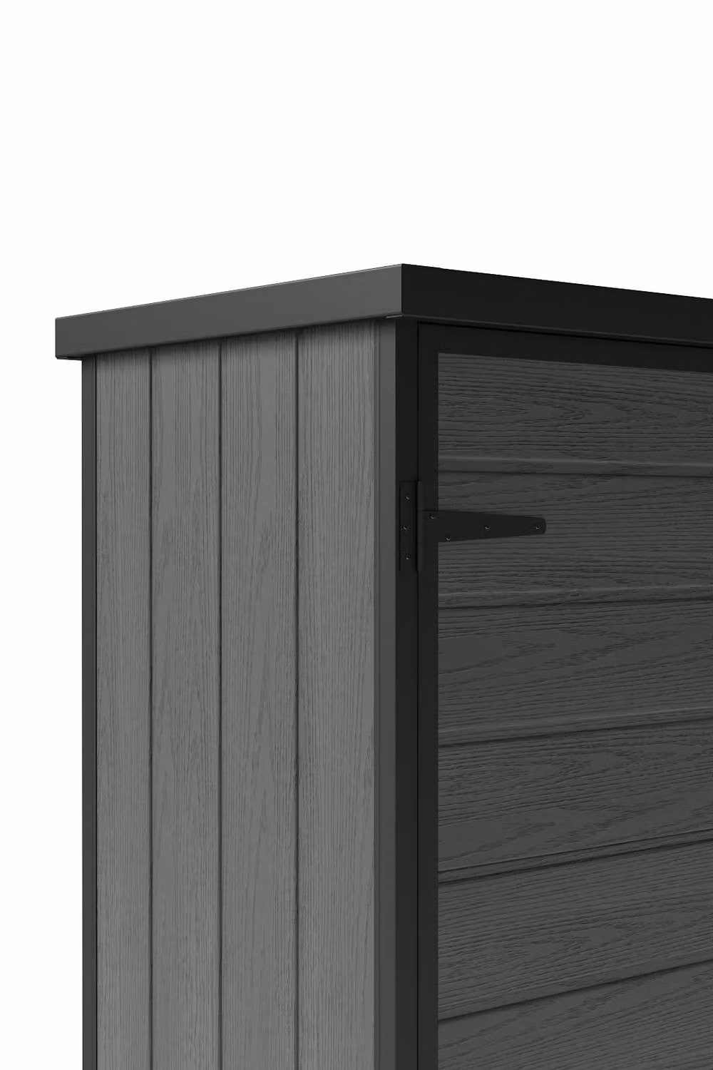 Living and Home Dark Grey Pent Outdoor Garden Tool Storage Shed with Double Doors, W: 152.4 cm, D: 91.44 cm, H: 170 cm – 7