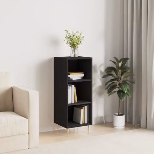 vidaXL Classic Sideboard in Black, W/D/H: 34.5 x 32.5 x 90 cm – 2